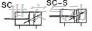 SC拉桿式標(biāo)準(zhǔn)氣缸符號